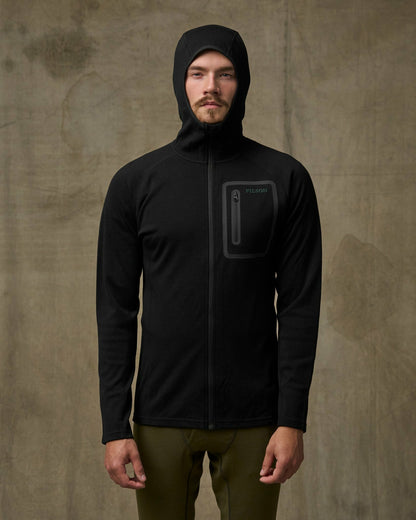 Filson Trending / 400g Merino Wool Hoodie - Black