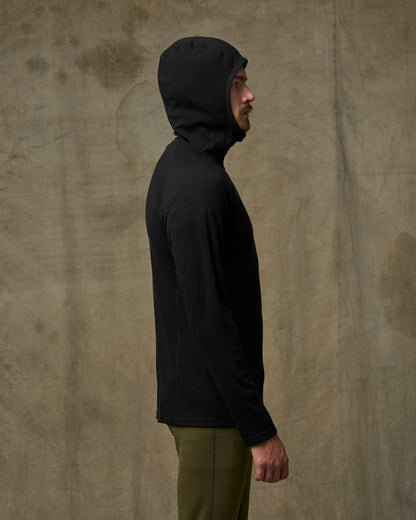 Filson Trending / 400g Merino Wool Hoodie - Black