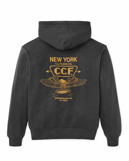 Filson Quality / NYC Graphic Hoodie - Faded Black