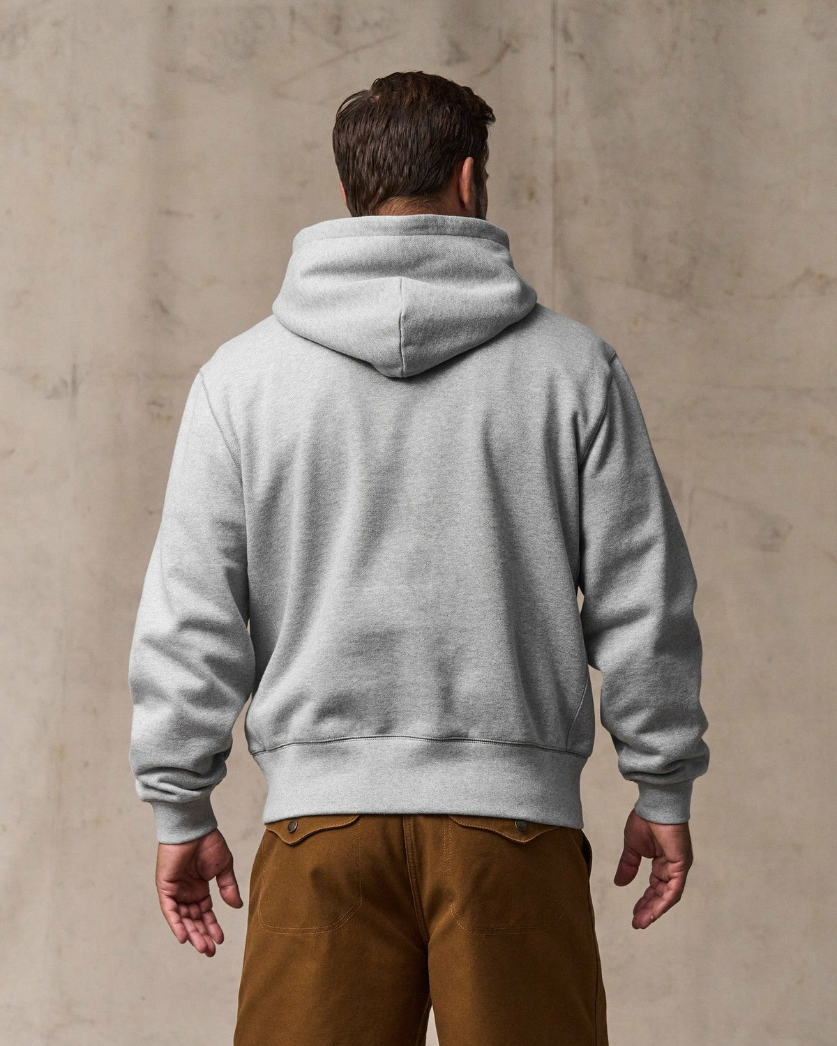 Filson Essential / 14-oz. Heritage Fleece Hoodie - Gray Heather