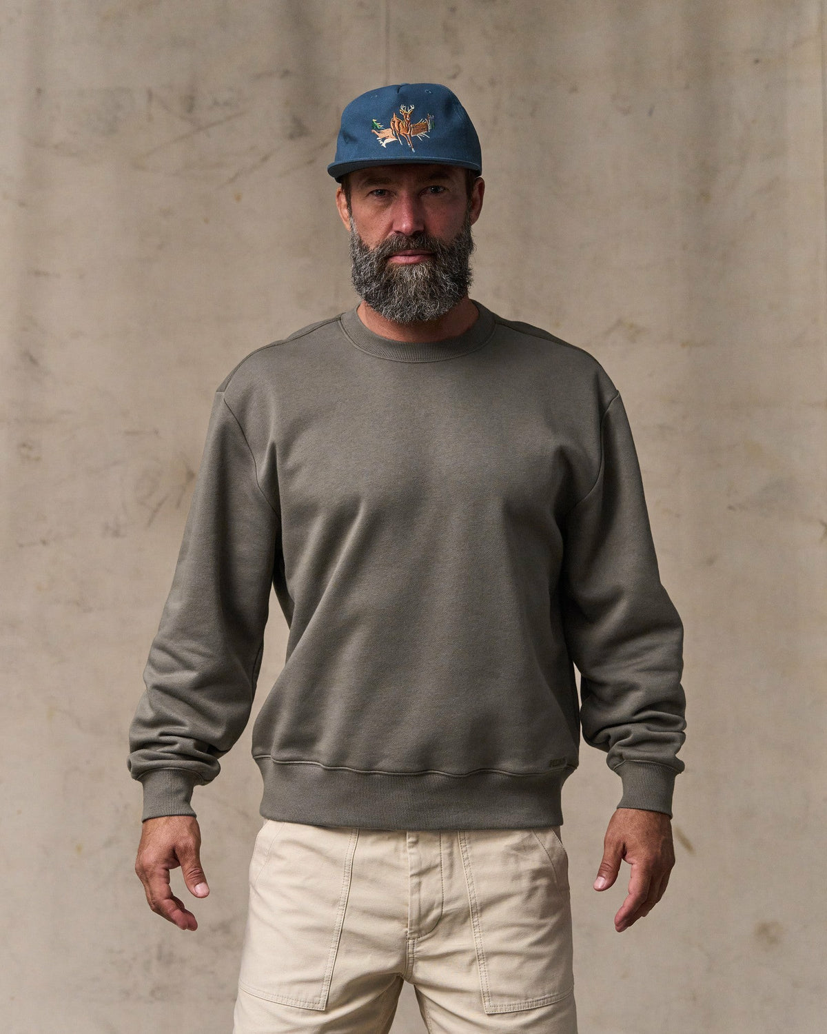Filson Top Pick / Northwest Crewneck Sweatshirt - Hawk Brown