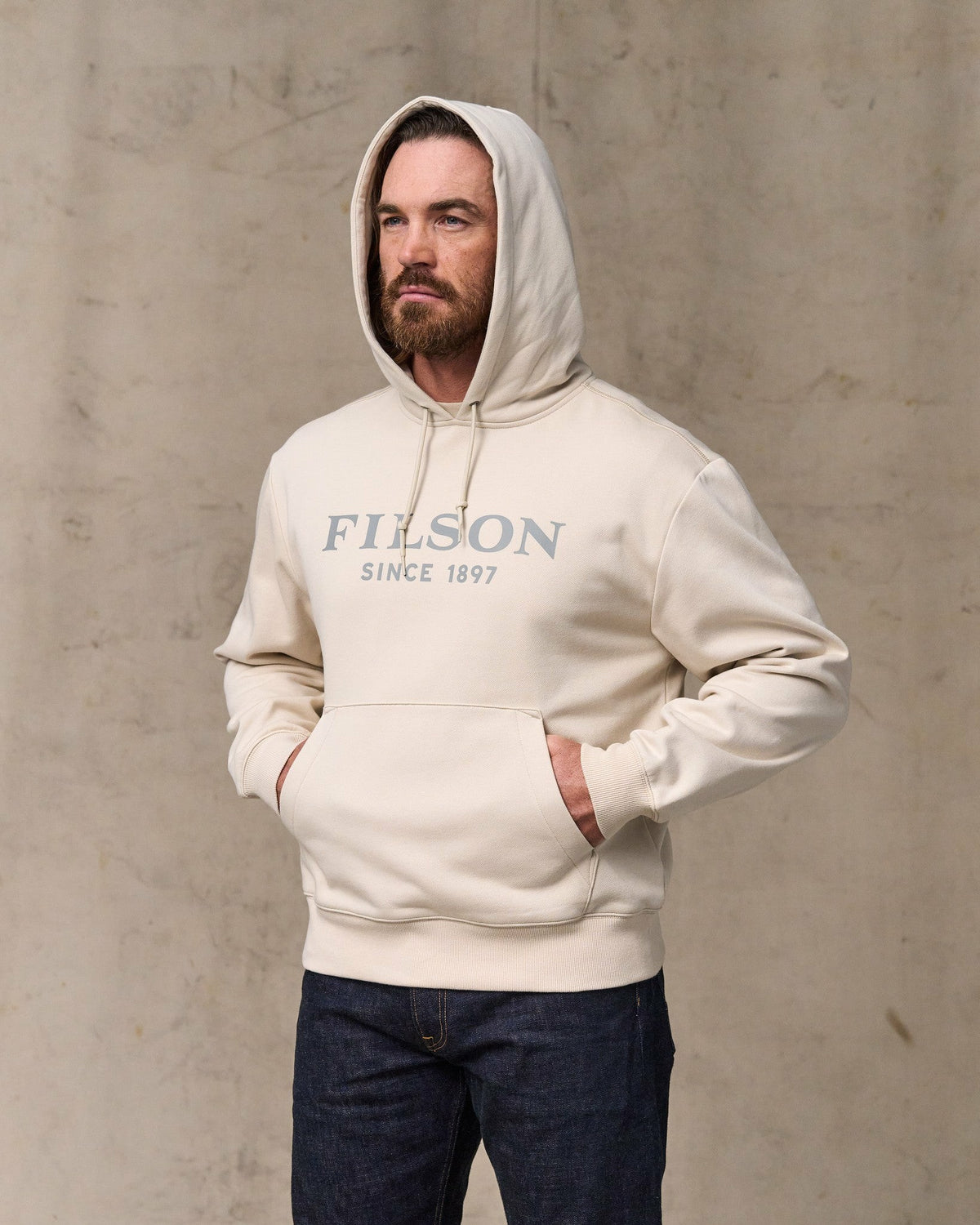Filson Special Offer / Filson Graphic Hoodie - Oatmeal