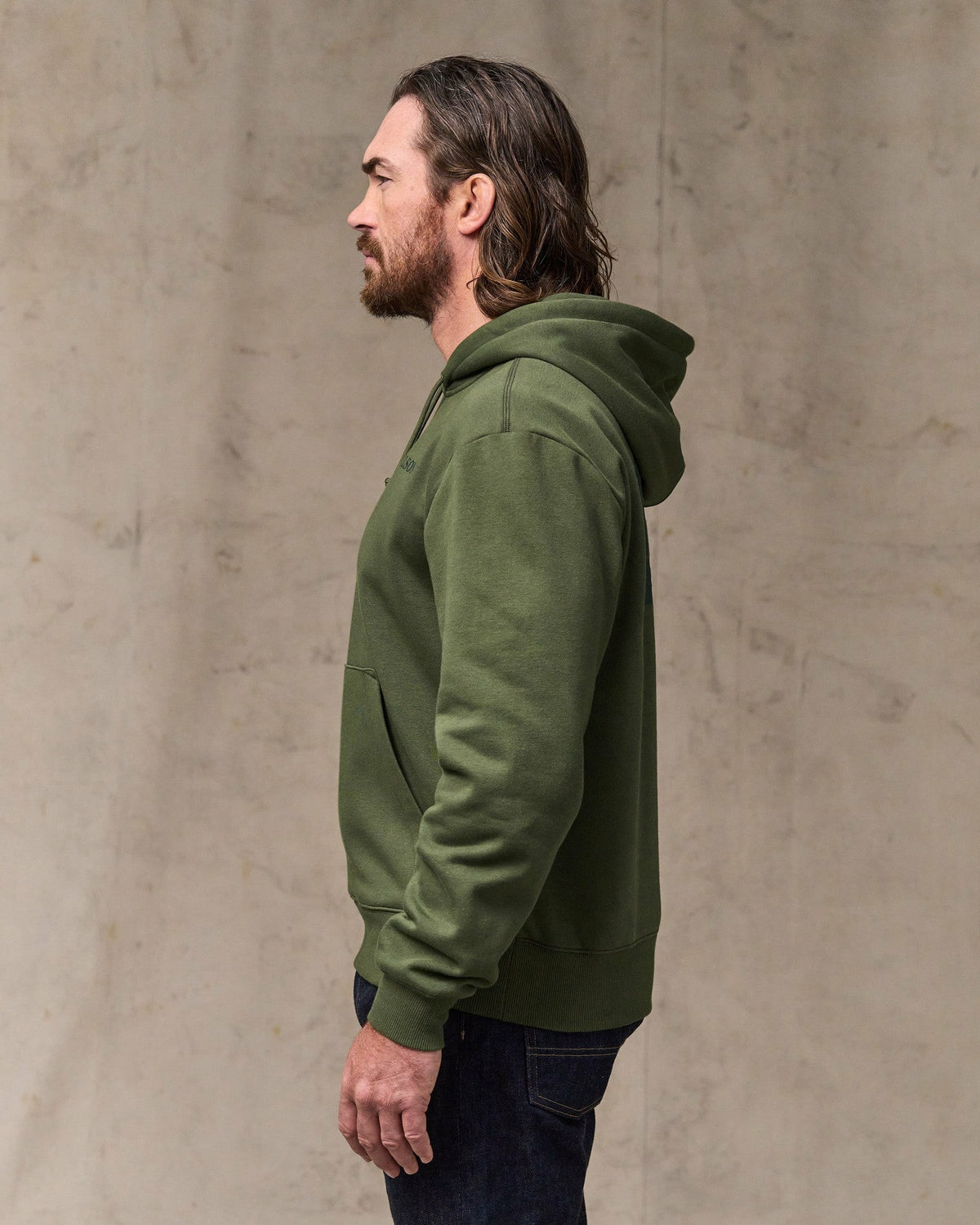 Filson Quality / Scenic Graphic Hoodie - Surplus Green