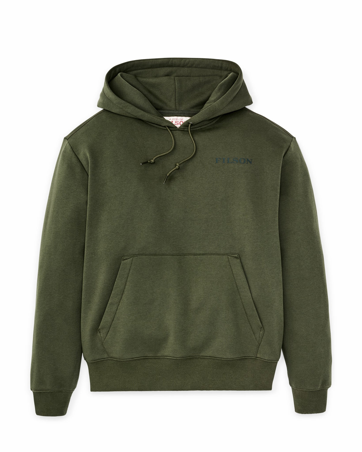Filson Quality / Scenic Graphic Hoodie - Surplus Green