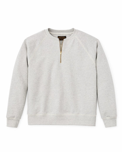 Filson Deals / Quarter-zip Terry Sweatshirt - Heather Gray