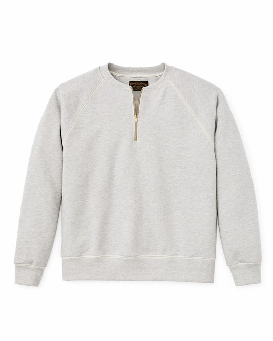 Filson Deals / Quarter-zip Terry Sweatshirt - Heather Gray