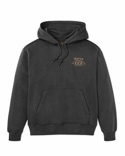 Filson Exclusive / Seattle Graphic Hoodie - Faded Black