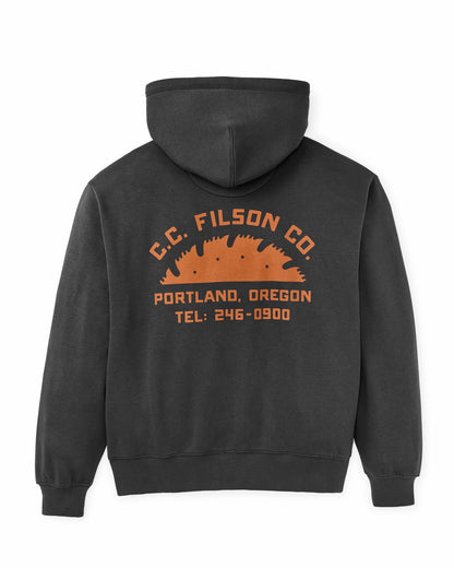 Filson Classic / Portland Graphic Hoodie - Faded Black