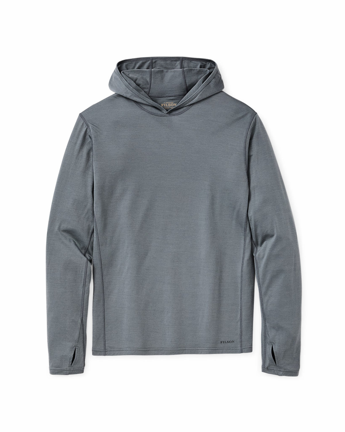 Filson Premium / Wool-Blend UPF Hoodie - Sage Gray