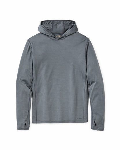Filson Premium / Wool-Blend UPF Hoodie - Sage Gray