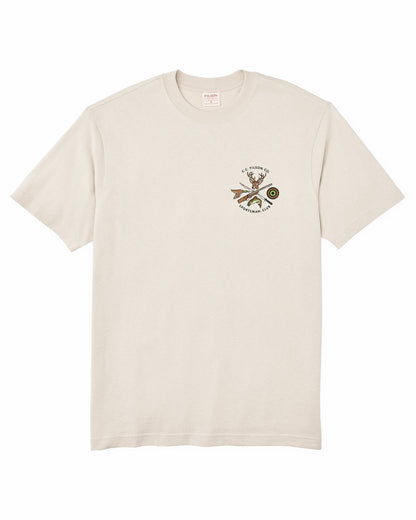 Filson Discount / Short Sleeve Sportsman Club Graphic T-shirt (frontier) - Cliff Gray / Sportsman Club