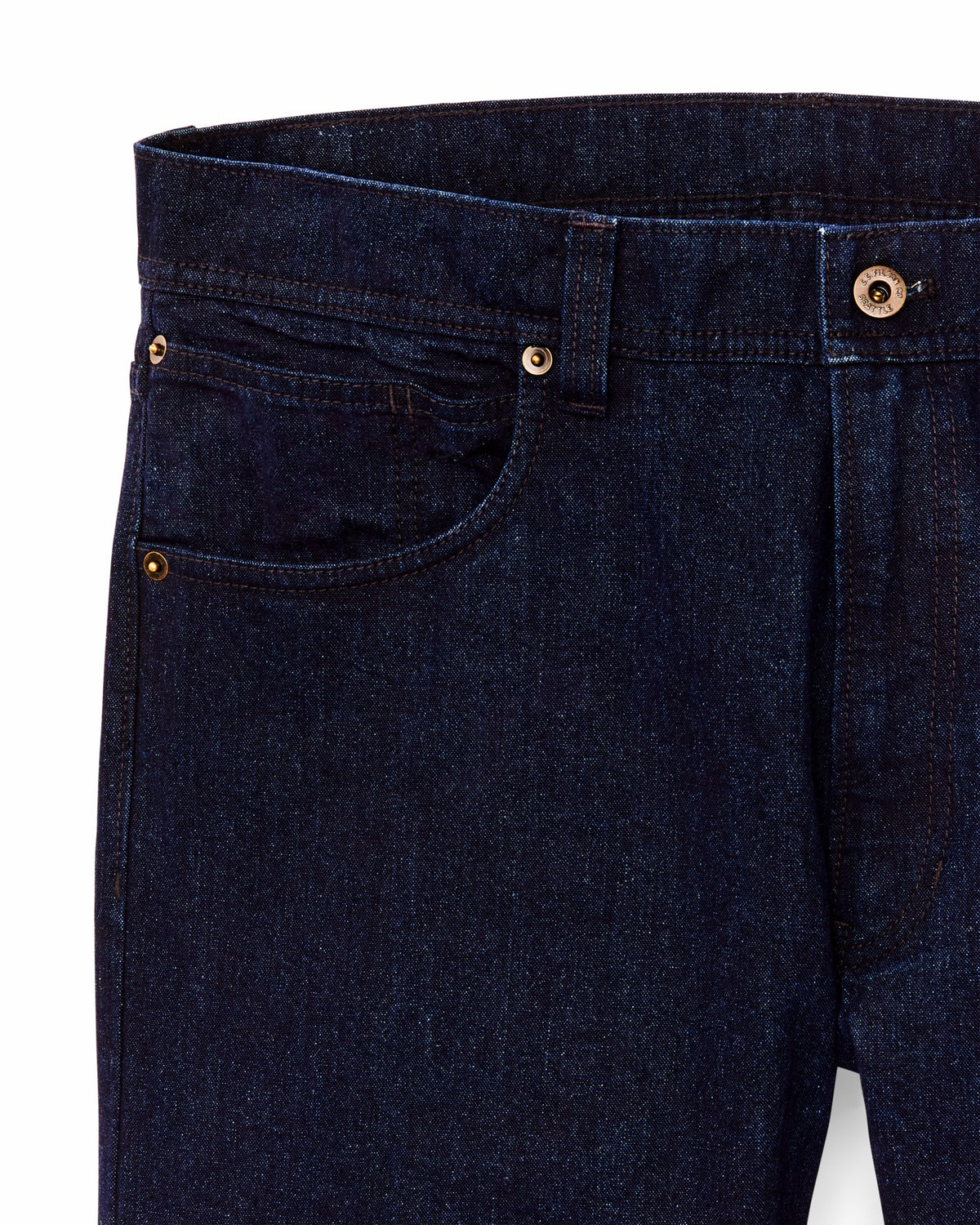 Filson Quality / Dry Tin Cloth 5-pocket Pants - Indigo