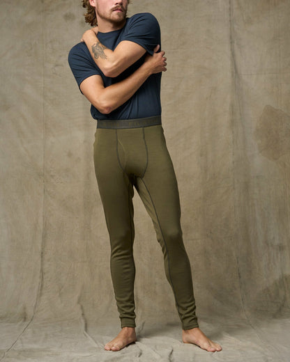 Filson Everyday / 400g Merino Wool Bottoms - Dark Olive