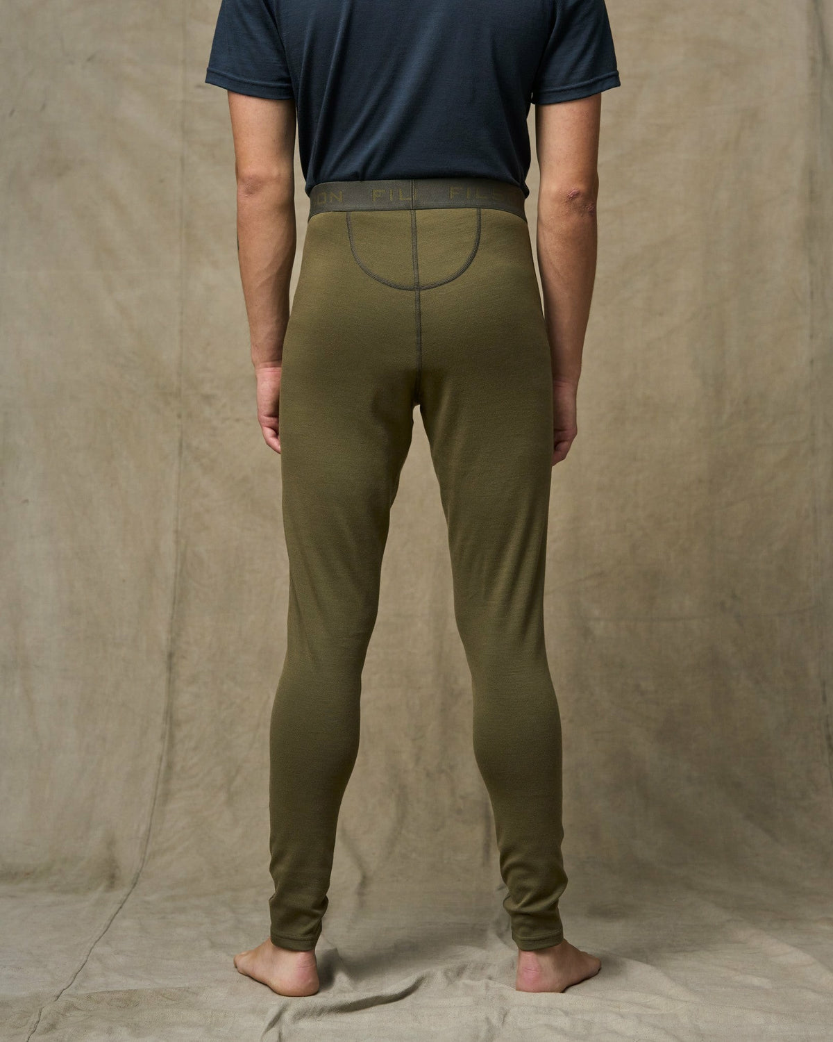 Filson Everyday / 400g Merino Wool Bottoms - Dark Olive