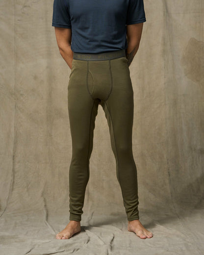 Filson Everyday / 400g Merino Wool Bottoms - Dark Olive