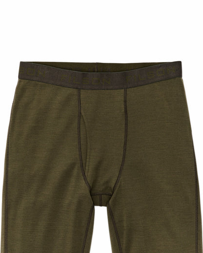 Filson Everyday / 400g Merino Wool Bottoms - Dark Olive