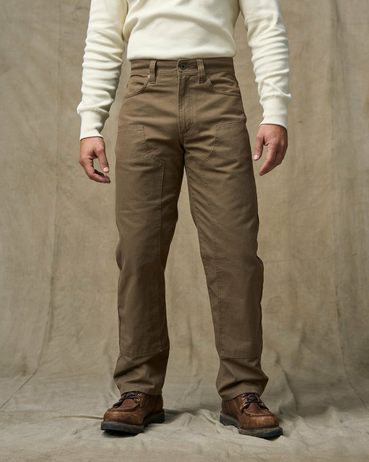 Filson Popular / Dry Tin Double Front Pants - Marsh Olive
