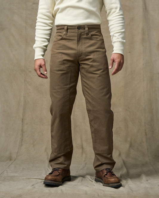 Filson Popular / Dry Tin Double Front Pants - Marsh Olive
