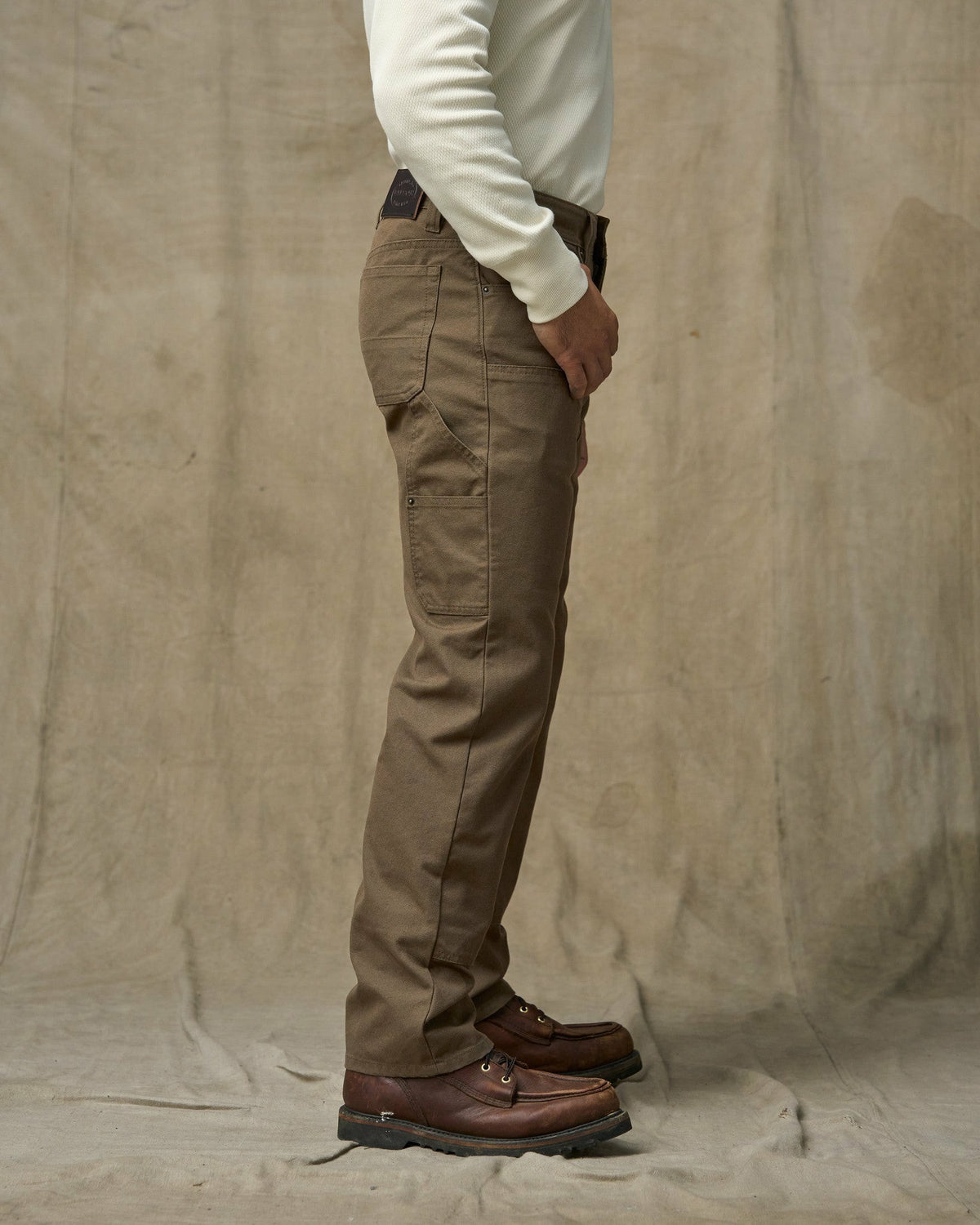 Filson Popular / Dry Tin Double Front Pants - Marsh Olive