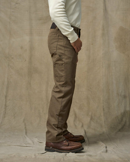 Filson Popular / Dry Tin Double Front Pants - Marsh Olive