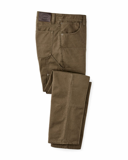Filson Popular / Dry Tin Double Front Pants - Marsh Olive