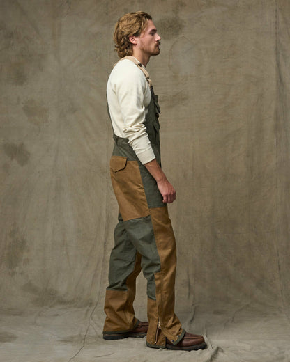 Filson Signature / Tin Cloth Double Hunting Bibs with Zipper