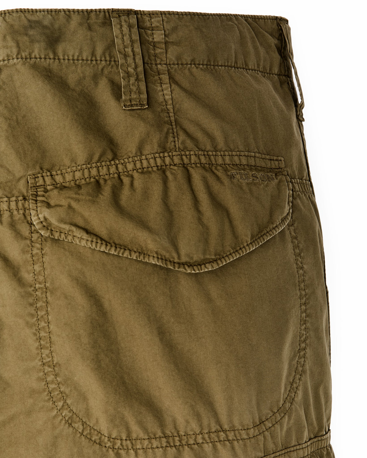 Filson Essential / Tropical Poplin Cargo Pants - Military Olive