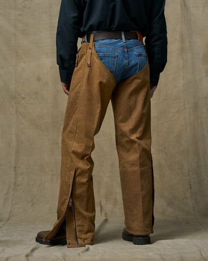 Filson New / Double Tin Cloth Chaps with Zipper