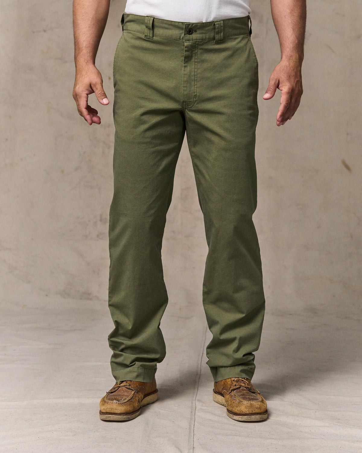 Filson Essential / Granite Mountain Flat Front Pants - Burnt Olive