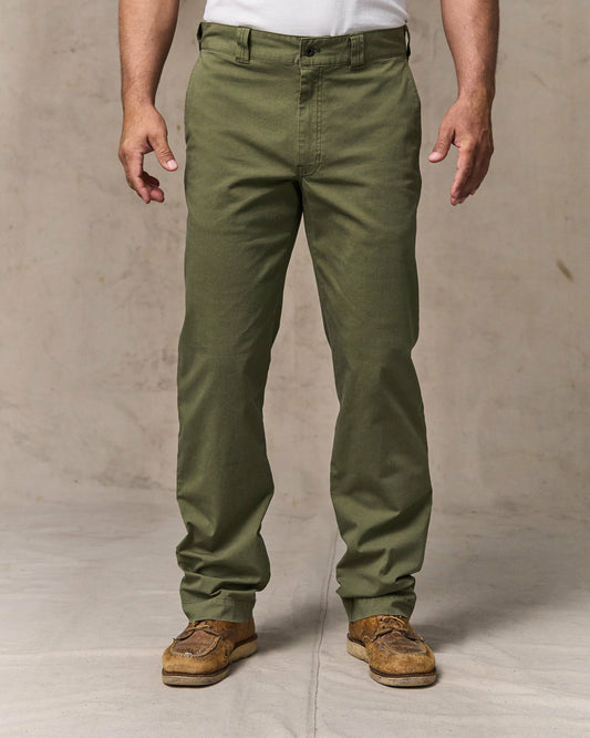 Filson Essential / Granite Mountain Flat Front Pants - Burnt Olive