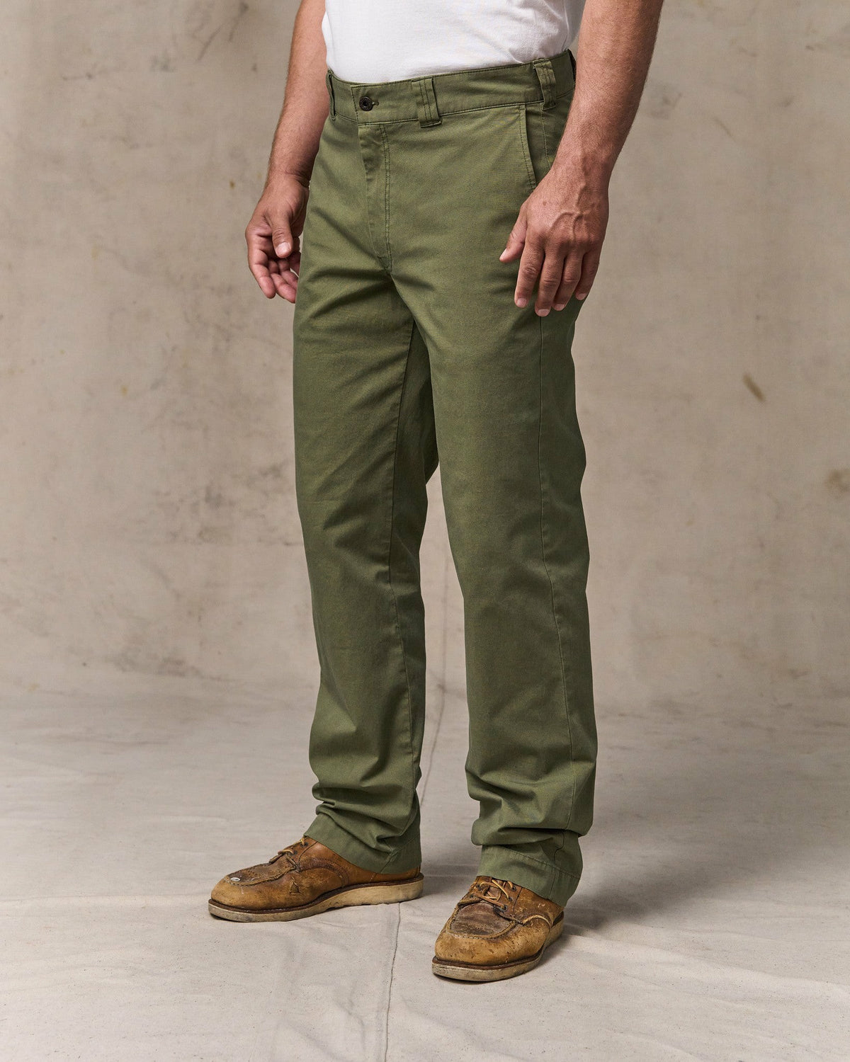 Filson Essential / Granite Mountain Flat Front Pants - Burnt Olive