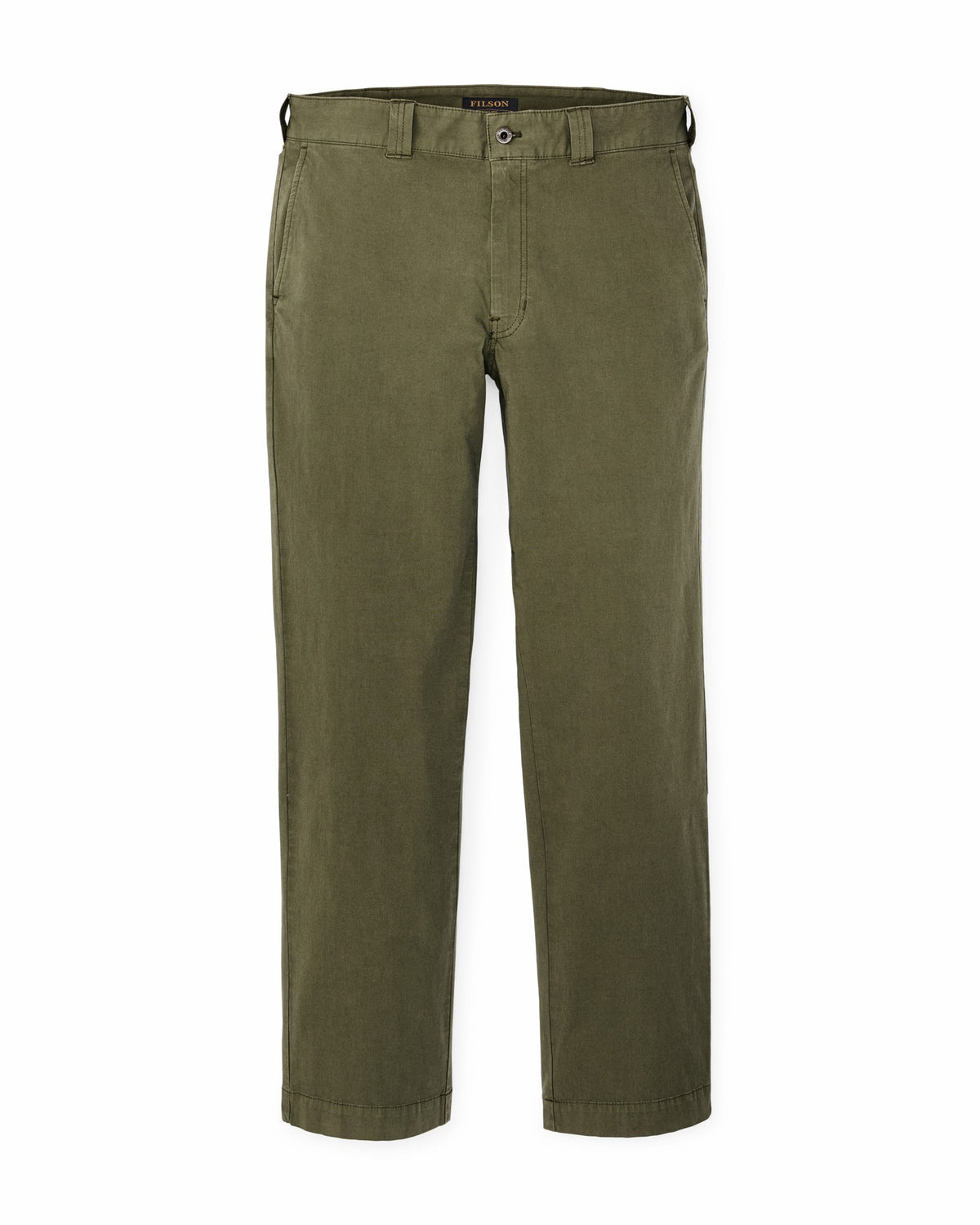 Filson Essential / Granite Mountain Flat Front Pants - Burnt Olive