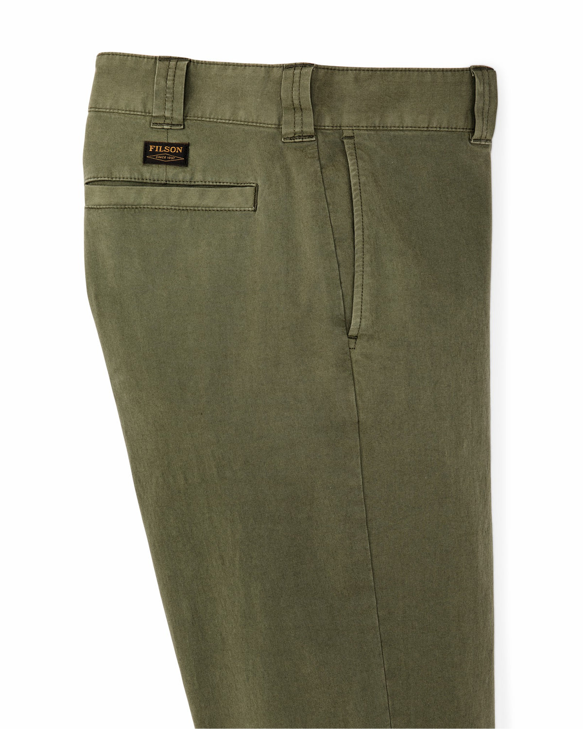 Filson Essential / Granite Mountain Flat Front Pants - Burnt Olive