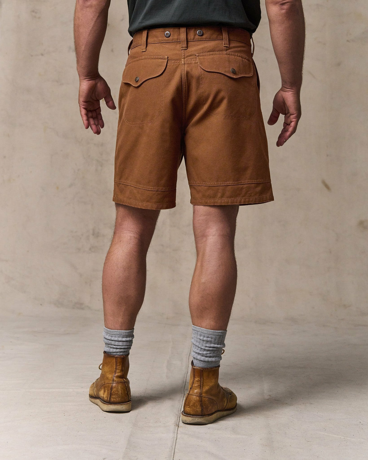 Filson Customer Favorite / Dry Tin Cloth Shorts - Whiskey