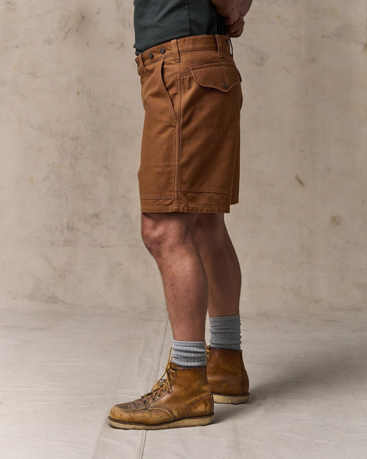 Filson Customer Favorite / Dry Tin Cloth Shorts - Whiskey