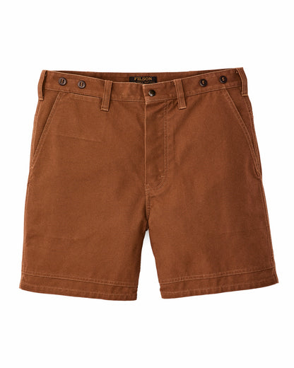 Filson Customer Favorite / Dry Tin Cloth Shorts - Whiskey