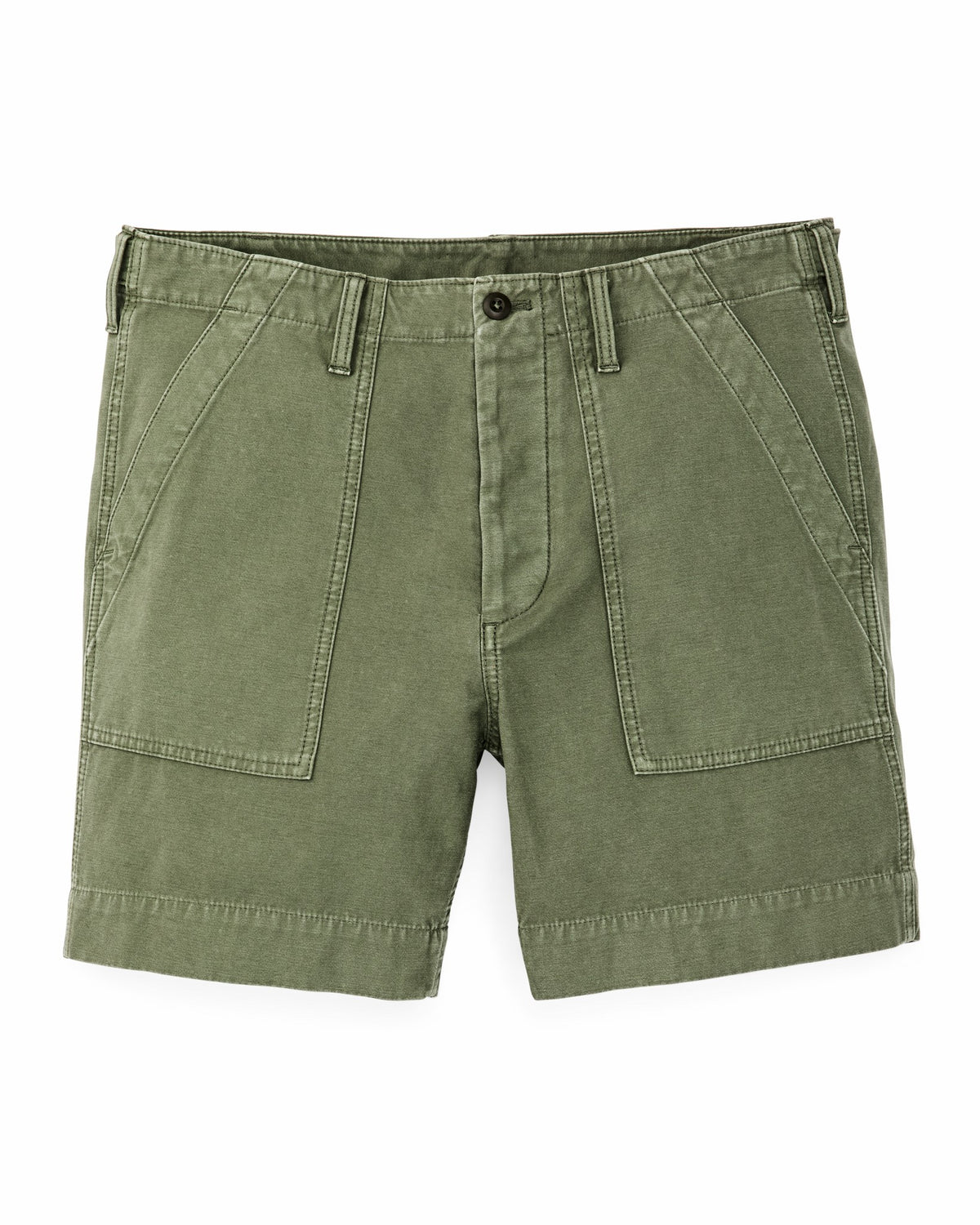 Filson Featured / Field Supply Shorts - Washed Fatigue Green