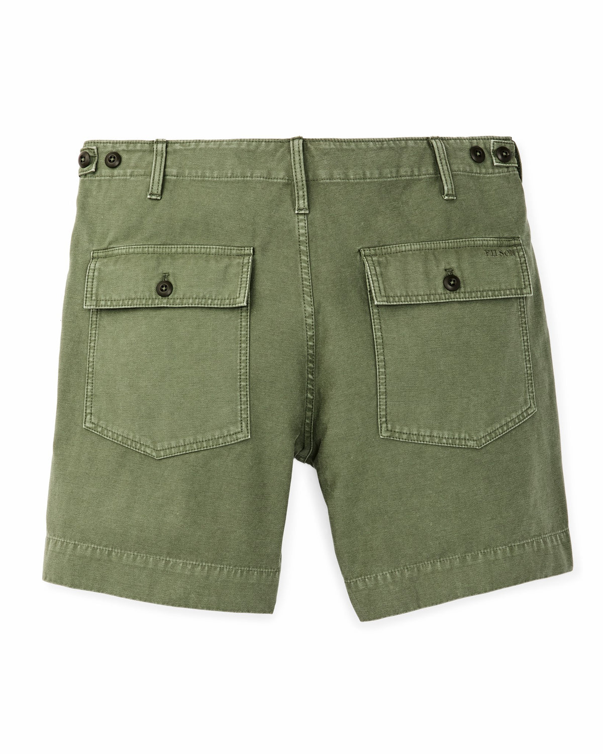 Filson Featured / Field Supply Shorts - Washed Fatigue Green