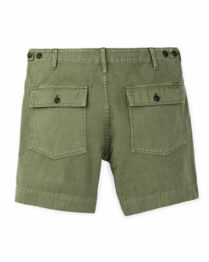 Filson Featured / Field Supply Shorts - Washed Fatigue Green