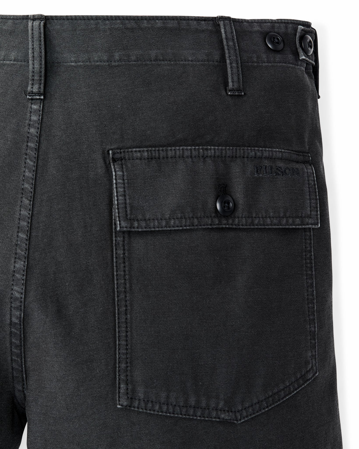 Filson Top Pick / Field Supply Shorts - Washed Faded Black