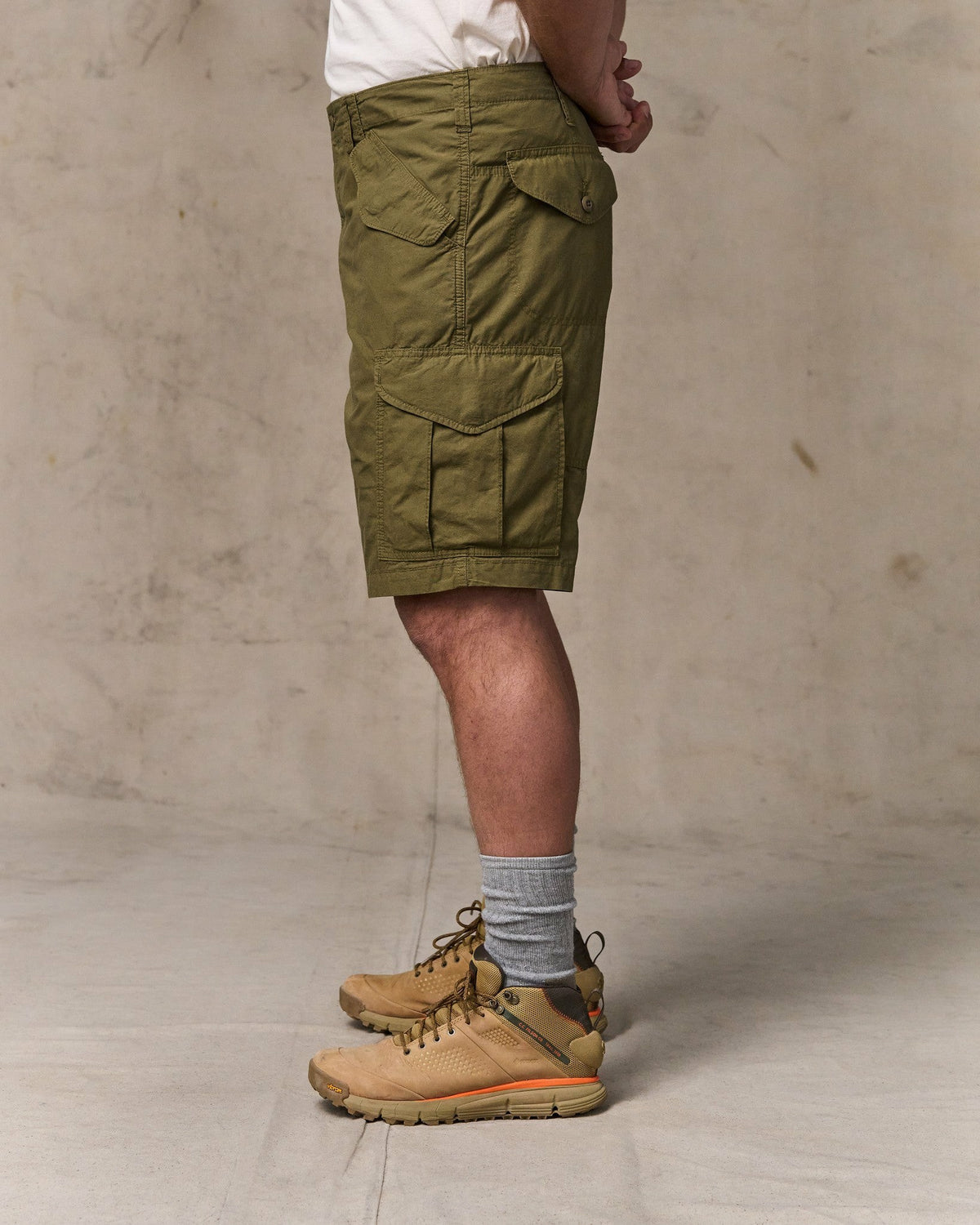 Filson Value / Tropical Poplin Cargo Short - Military Olive