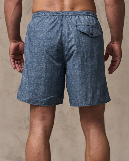 Filson Signature / Oxbow Lake Trunks - Blue Print