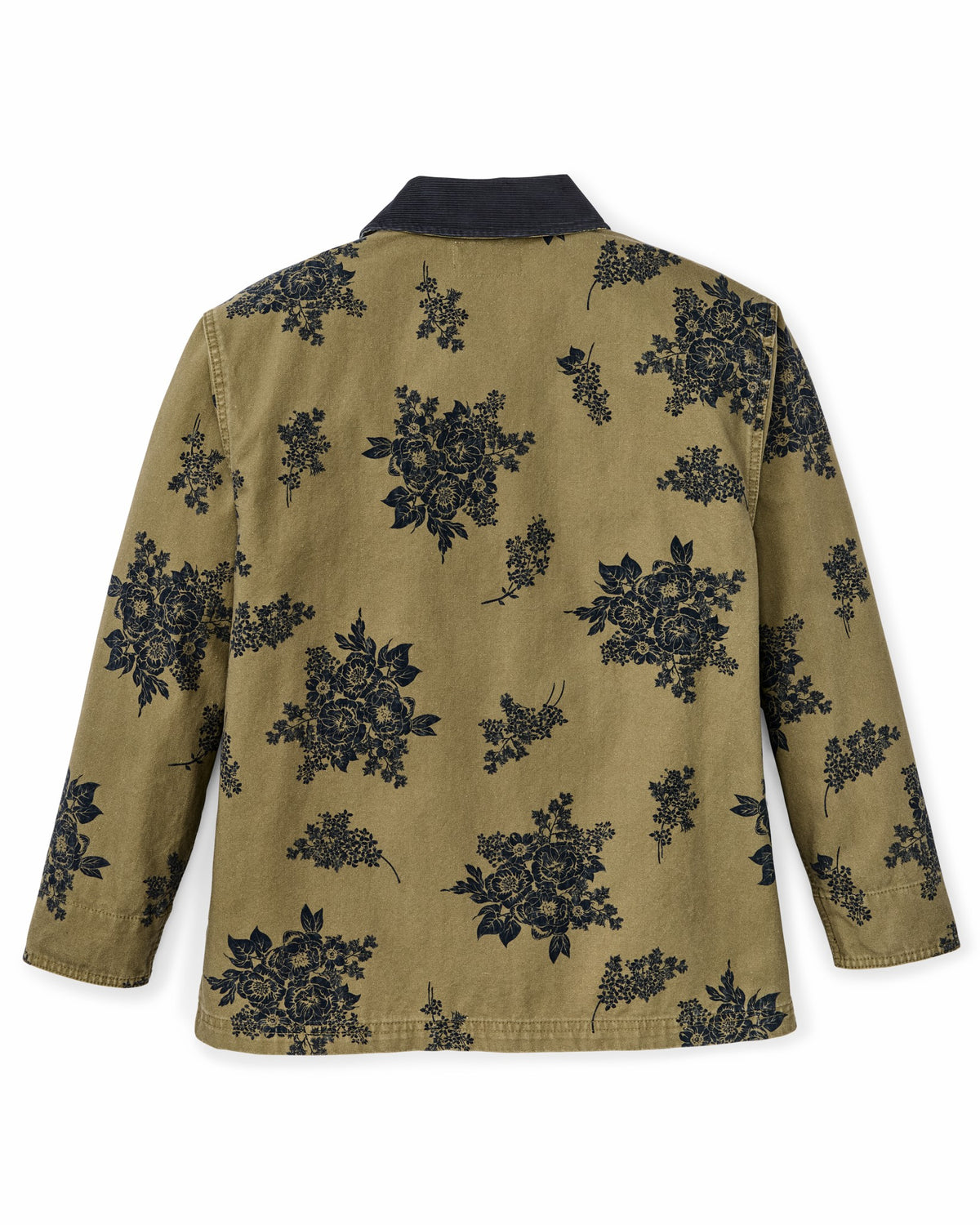Filson Special Offer / Women's Canvas Barn Coat - Olive / Floral Print