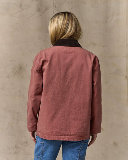 Filson Premium / Women's Canvas Barn Coat - Mahogany