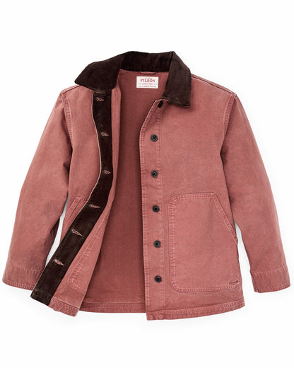Filson Premium / Women's Canvas Barn Coat - Mahogany