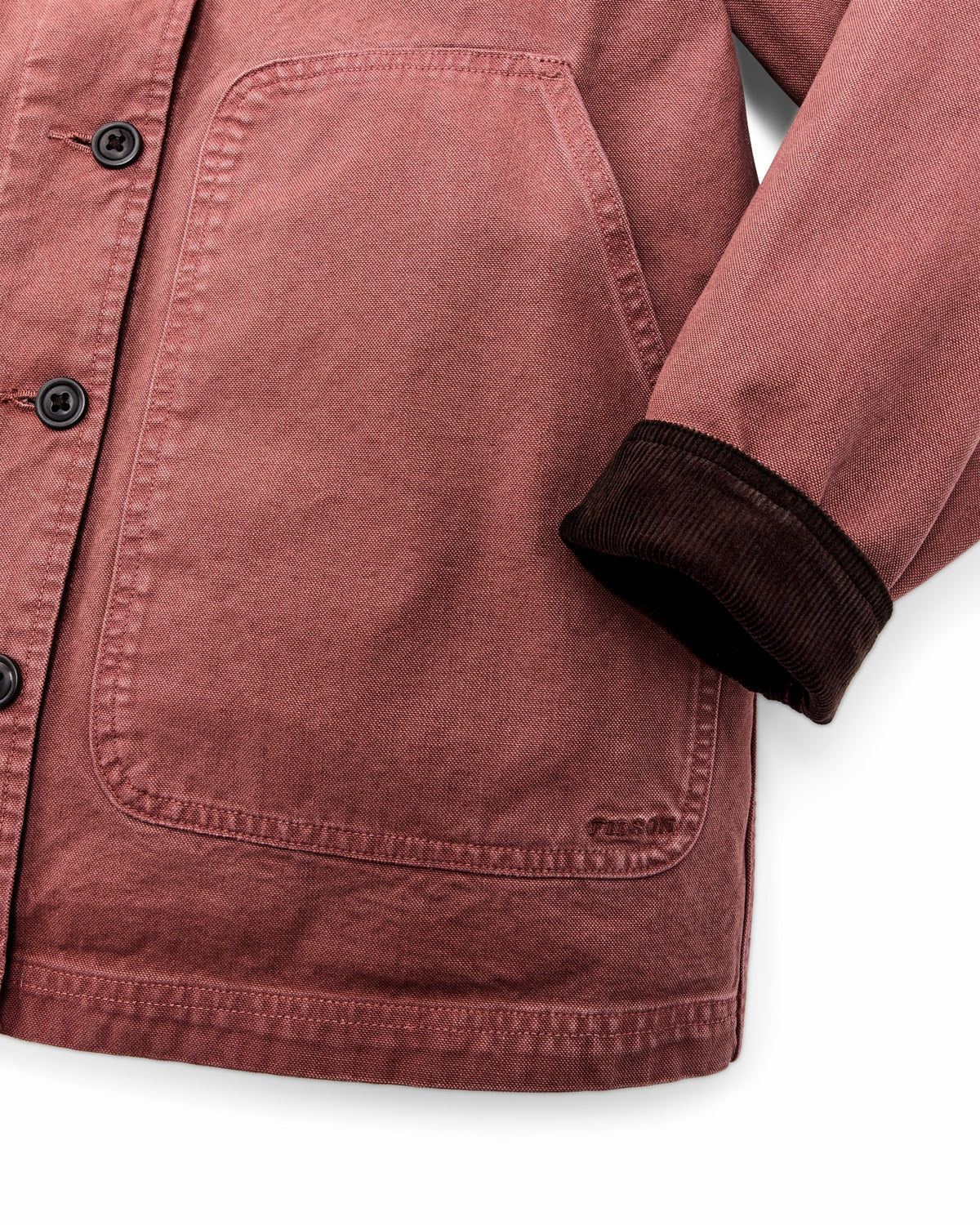 Filson Premium / Women's Canvas Barn Coat - Mahogany