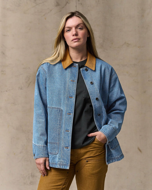 Filson Exclusive / Women's 11-oz. Denim Barn Coat - Light Indigo