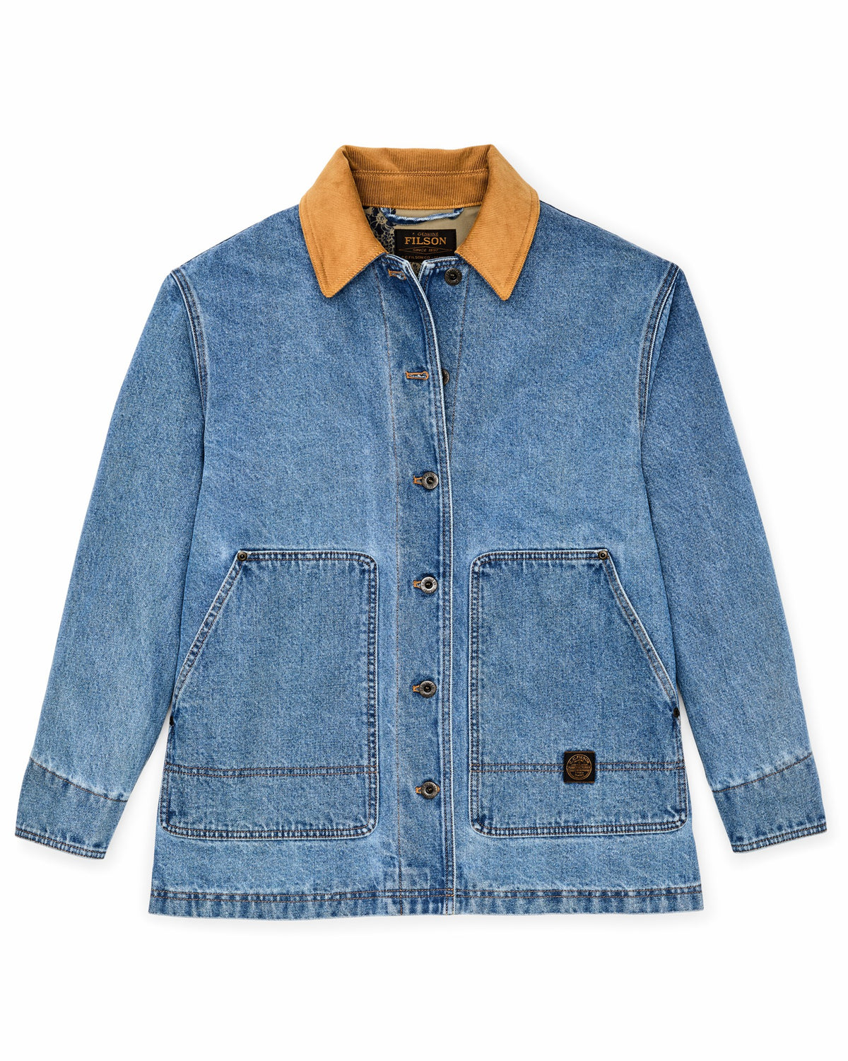 Filson Exclusive / Women's 11-oz. Denim Barn Coat - Light Indigo