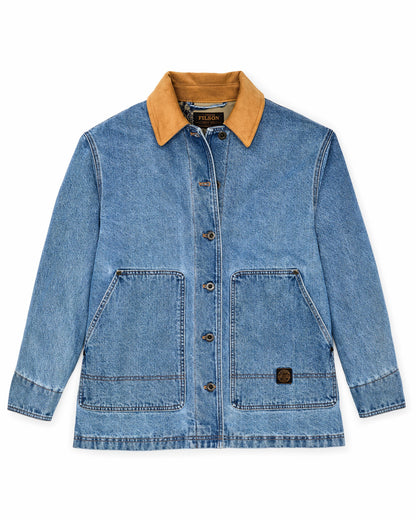 Filson Exclusive / Women's 11-oz. Denim Barn Coat - Light Indigo