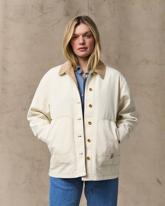 Filson Deals / Women's 11-oz. Denim Barn Coat - Natural Seed